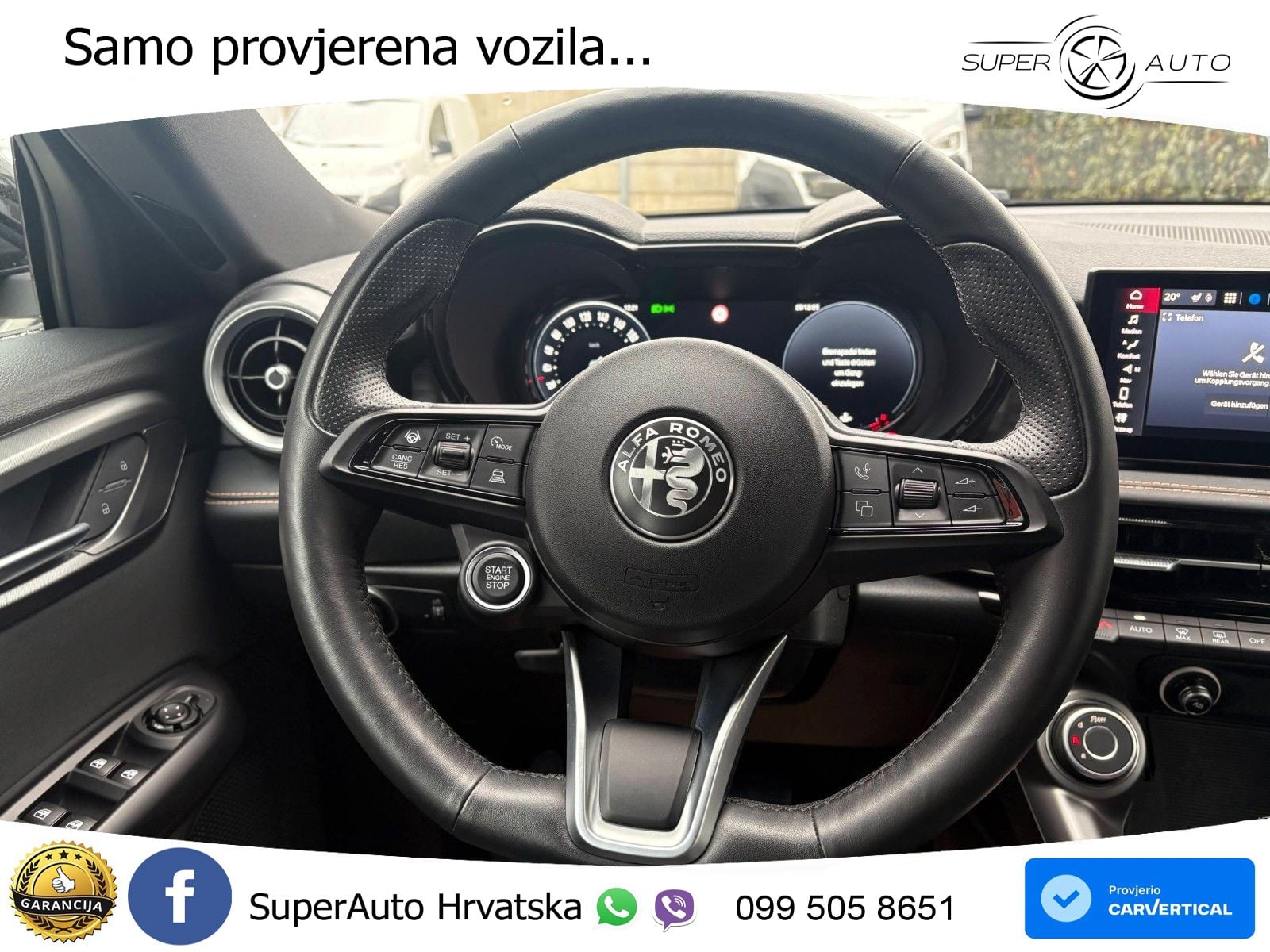 Alfa Romeo Tonale 1.6 VGT-D (130 KS) TCT LED+GR SJED+ACC