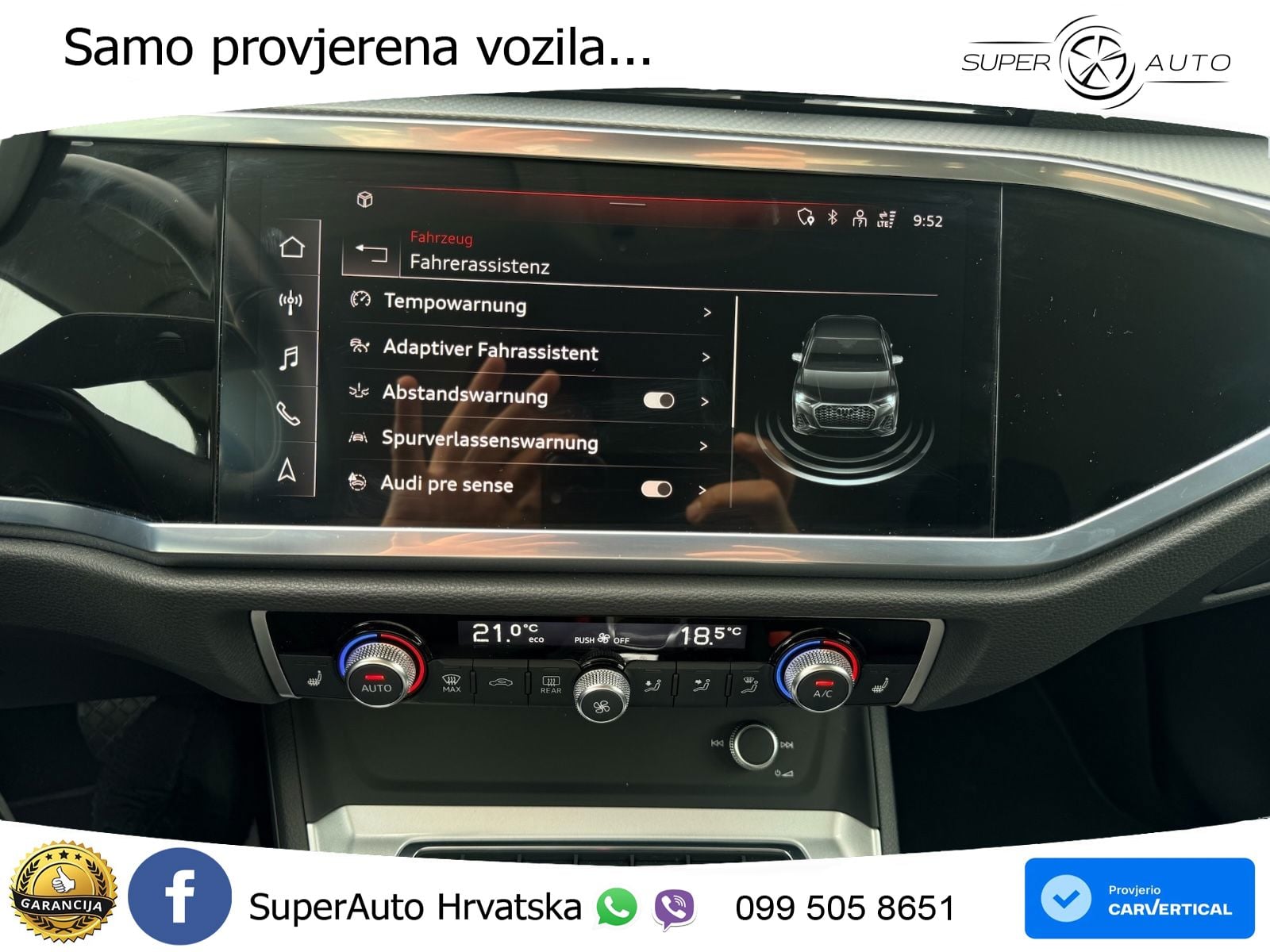 Audi Q3 Sportback 35 TDI (150 KS) S tronic S line LED+GR SJED+ACC