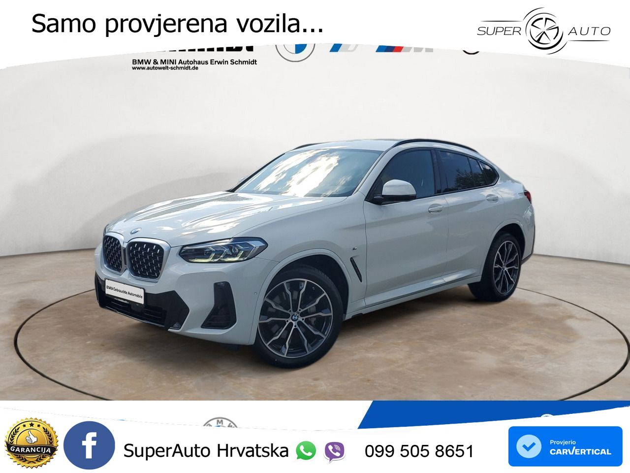 BMW X4 30d (286 KS) xDrive Steptronic M Sport LED+GR SJED+ACC