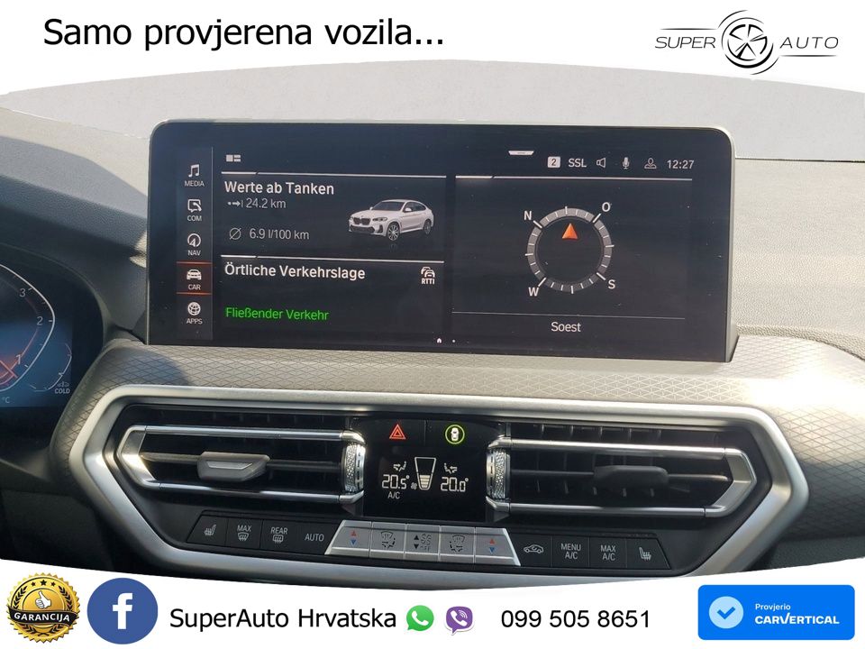 BMW X4 30d (286 KS) xDrive Steptronic M Sport LED+GR SJED+ACC