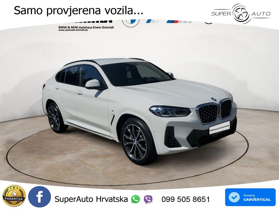 BMW X4 30d (286 KS) xDrive Steptronic M Sport LED+GR SJED+ACC