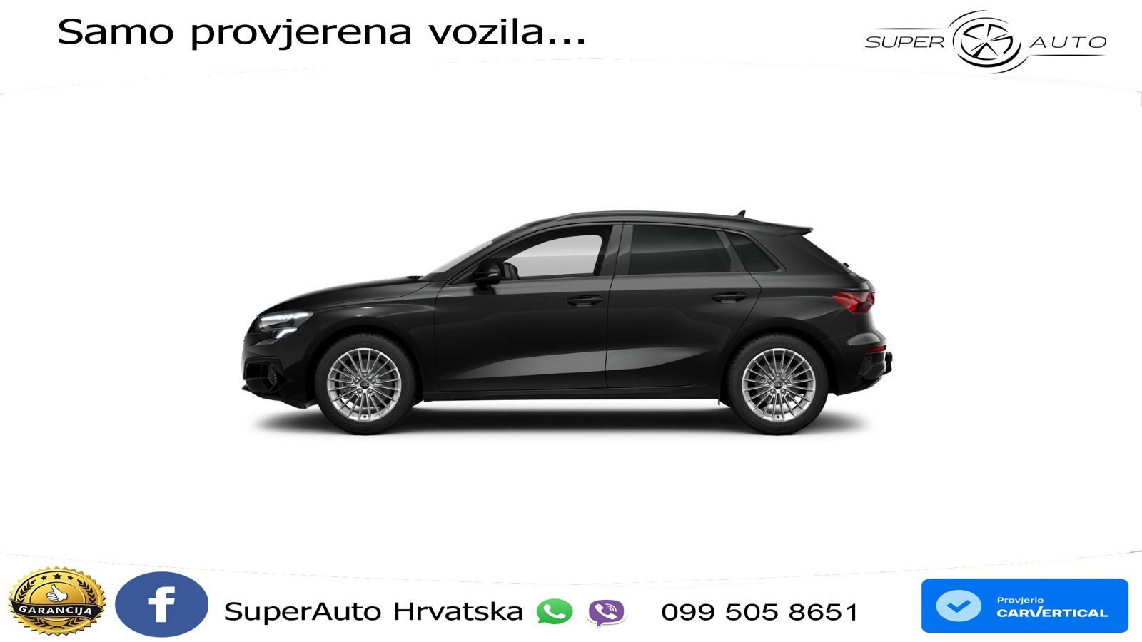 Audi A3 40 TFSI (190 KS) quattro S tronic LED+GR SJED+ACC