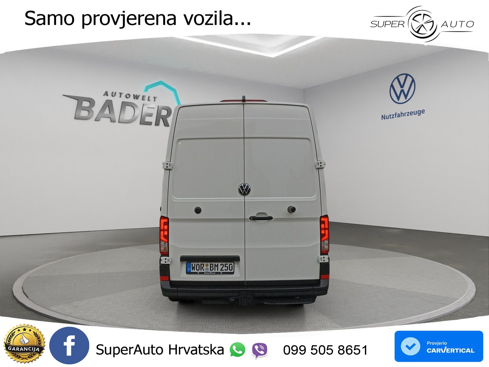 Volkswagen Crafter 35 Kasten 2,0 l 130 kW Frontantrieb 8-Ga 177 KS