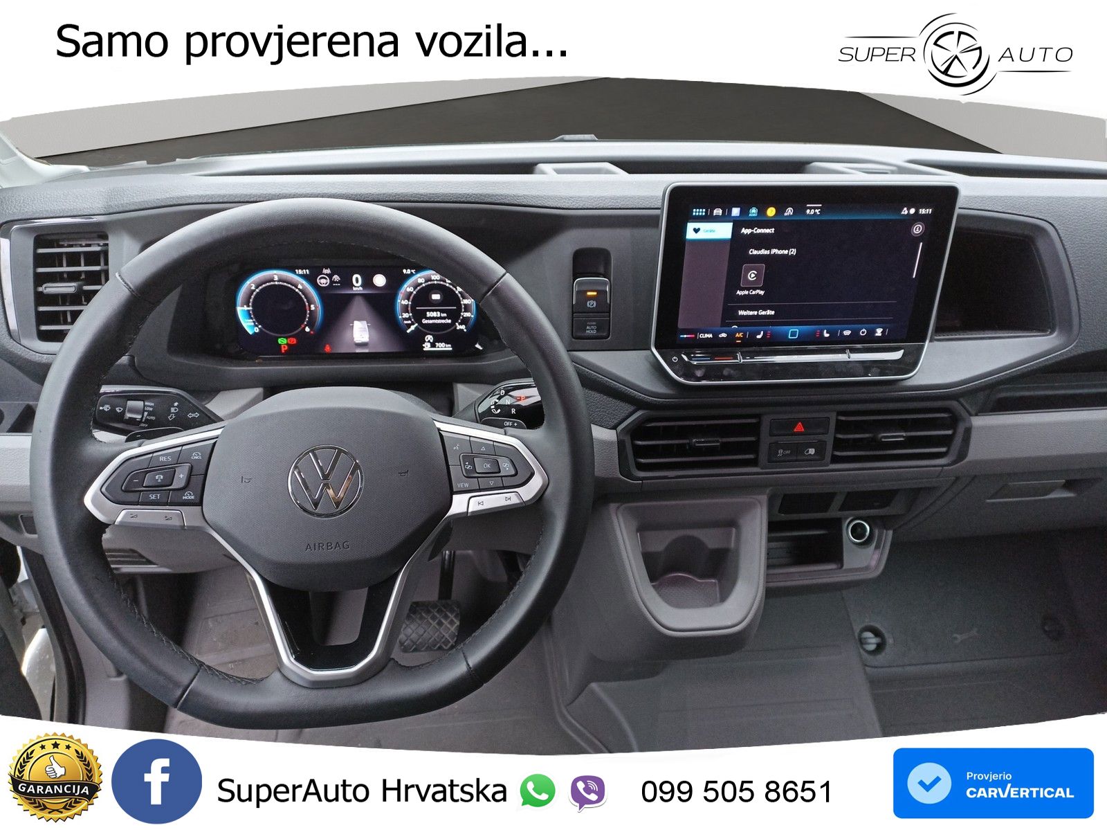 Volkswagen Crafter 35 Kasten 2,0 l 130 kW Frontantrieb 8-Ga 177 KS