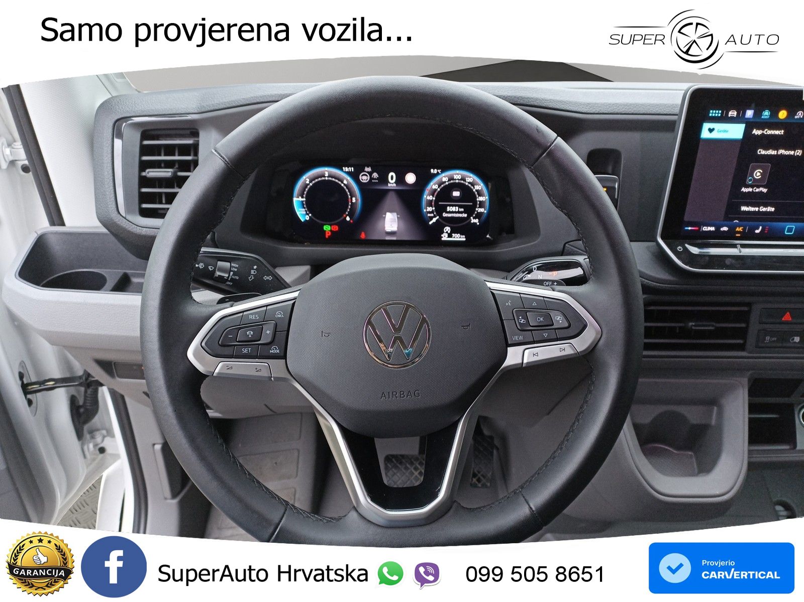 Volkswagen Crafter 35 Kasten 2,0 l 130 kW Frontantrieb 8-Ga 177 KS