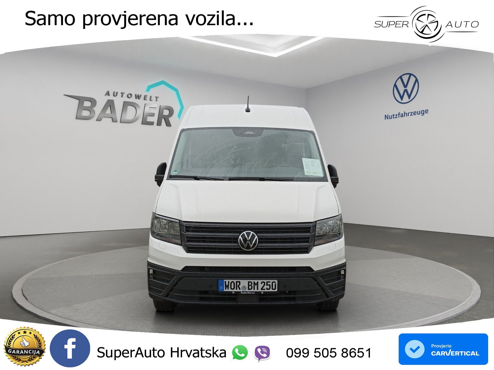 Volkswagen Crafter 35 Kasten 2,0 l 130 kW Frontantrieb 8-Ga 177 KS