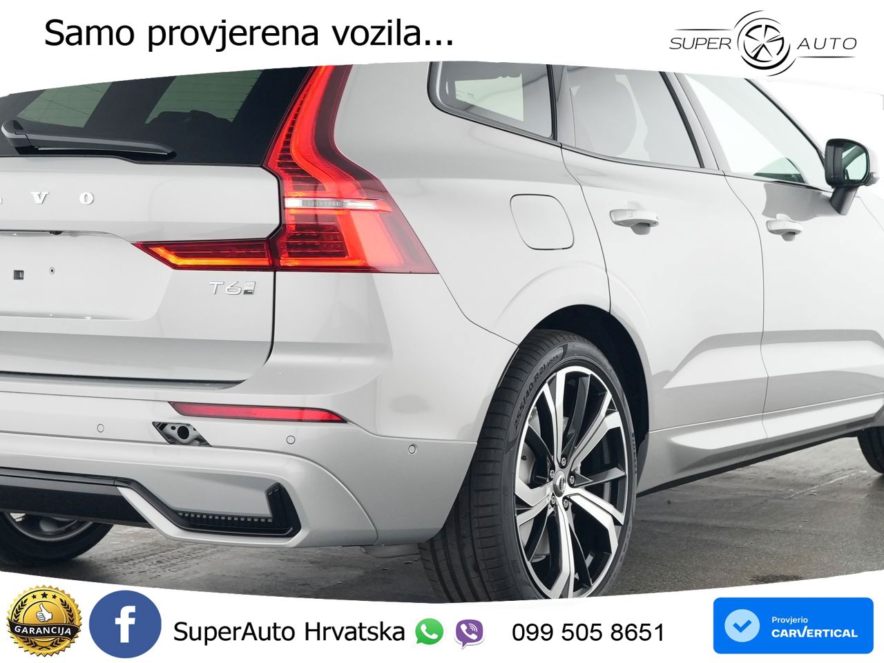 Volvo XC60 T6 AWD Geartronic ZRAČNI+ACC+GR SJED+KAM+PANO