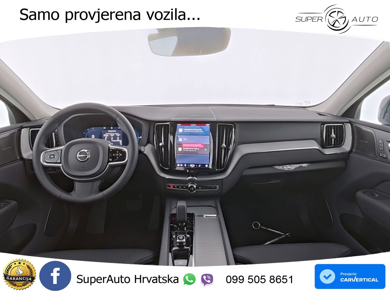 Volvo XC60 T6 AWD Geartronic ZRAČNI+ACC+GR SJED+KAM+PANO