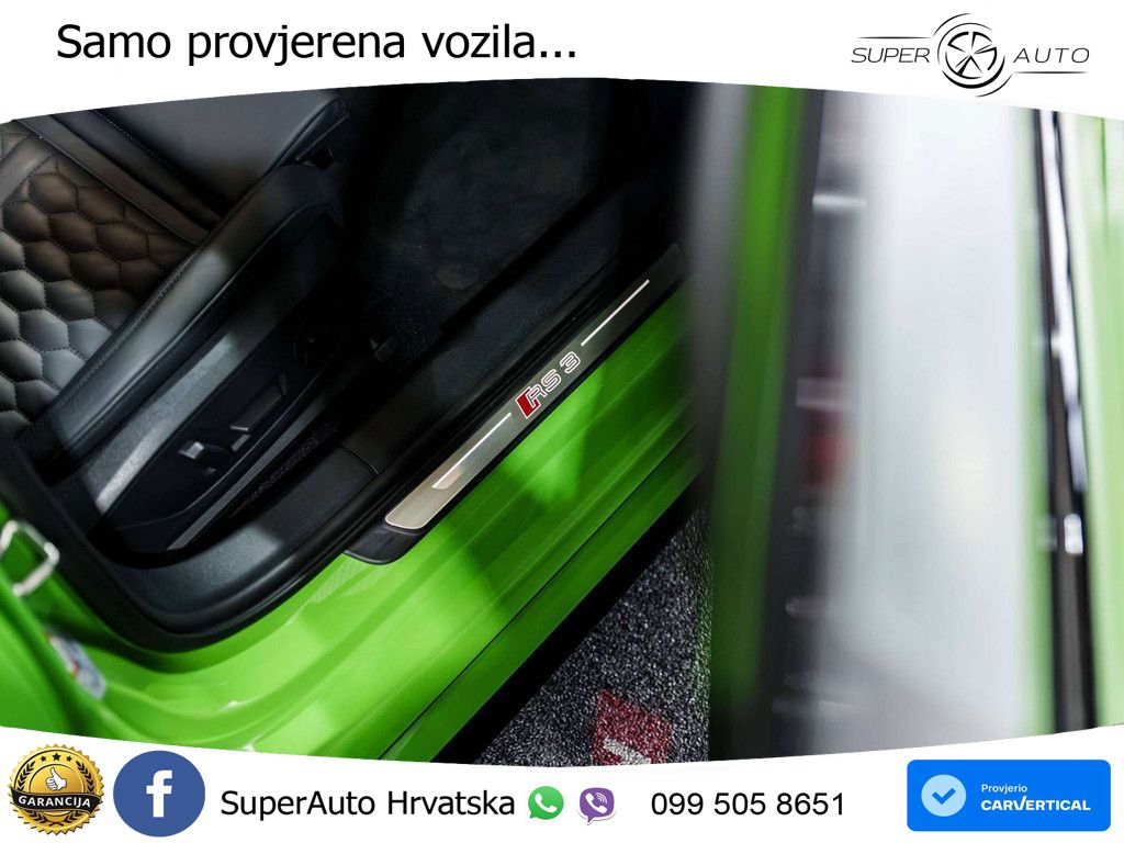 Audi RS3 Sedan 2.5 TFSI (400 KS) quattro S tronic MATRIX+GR SJED+KAM