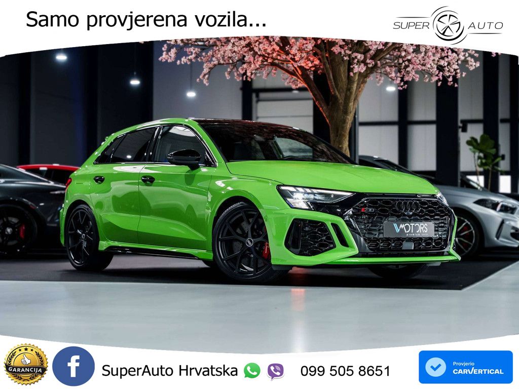 Audi RS3 Sedan 2.5 TFSI (400 KS) quattro S tronic MATRIX+GR SJED+KAM
