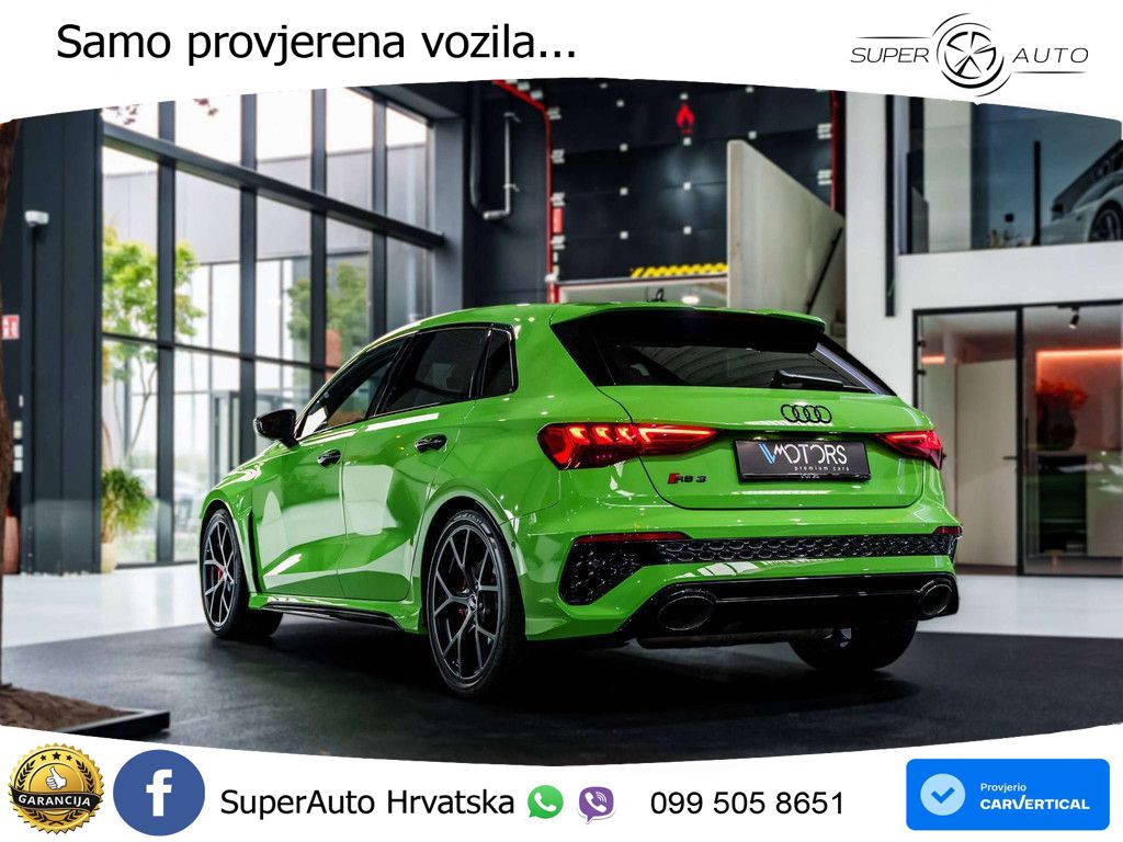 Audi RS3 Sedan 2.5 TFSI (400 KS) quattro S tronic MATRIX+GR SJED+KAM