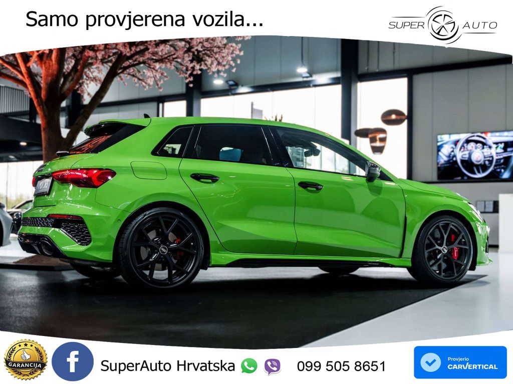 Audi RS3 Sedan 2.5 TFSI (400 KS) quattro S tronic MATRIX+GR SJED+KAM