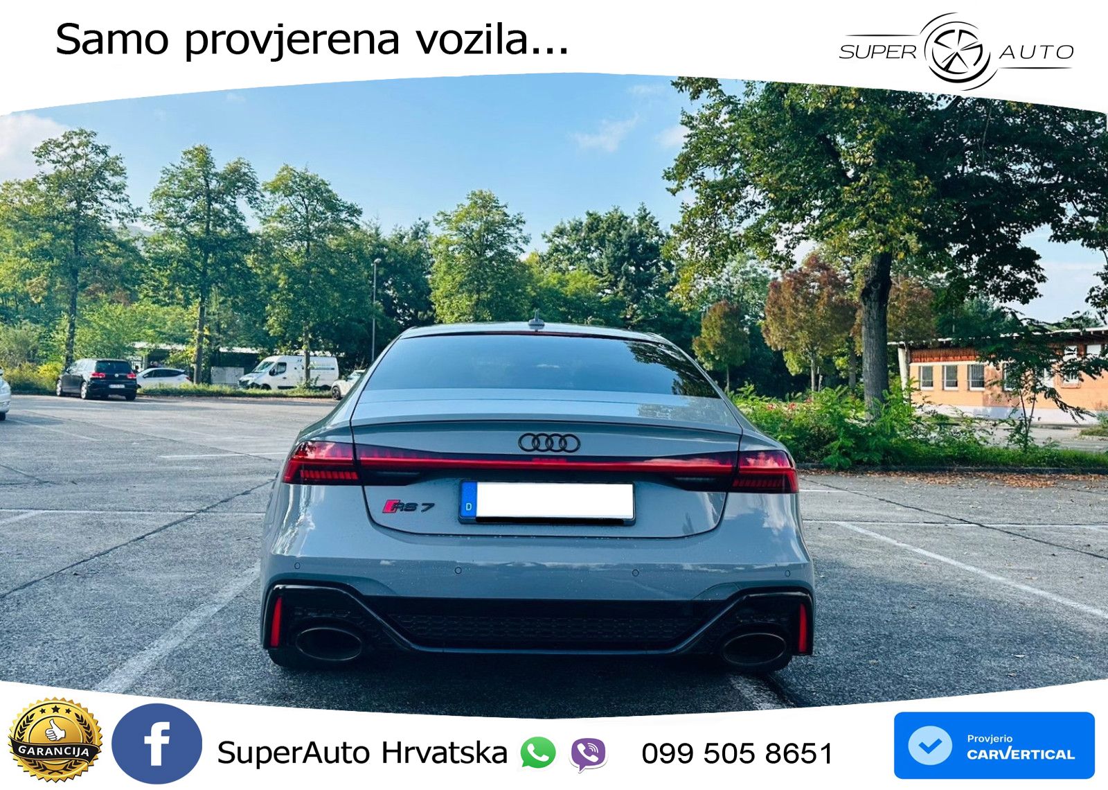 Audi RS7 4.0 TFSI V8 (600 KS) quattro tiptronic