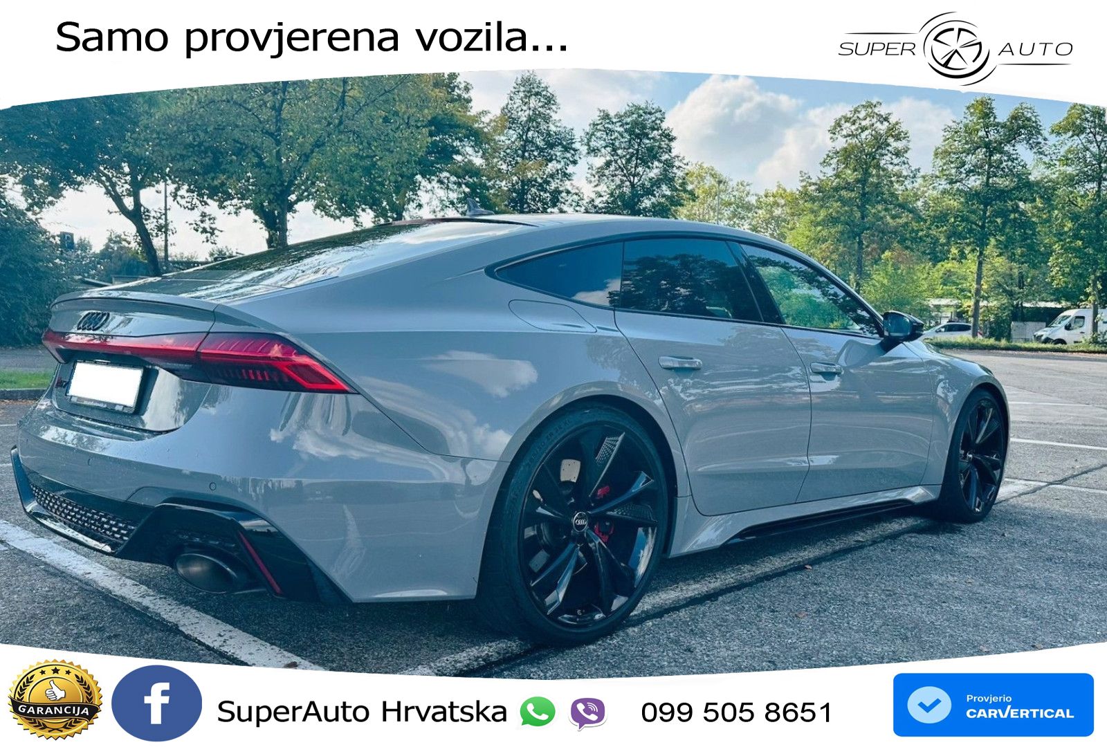 Audi RS7 4.0 TFSI V8 (600 KS) quattro tiptronic