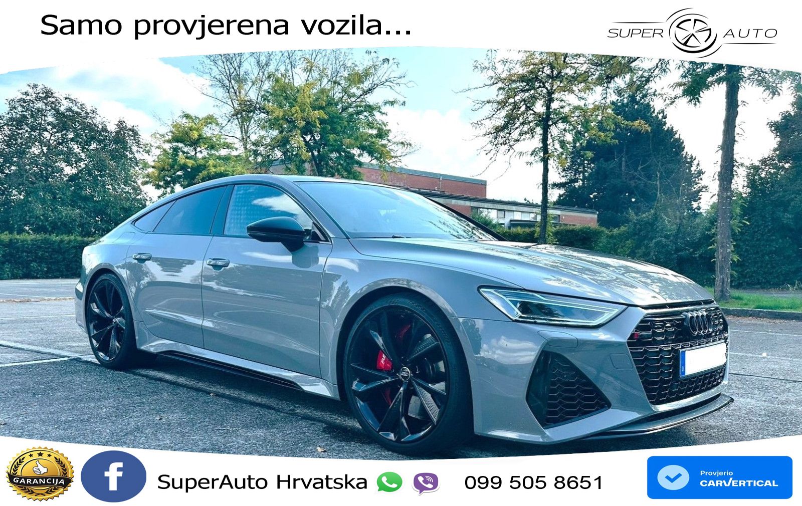 Audi RS7 4.0 TFSI V8 (600 KS) quattro tiptronic