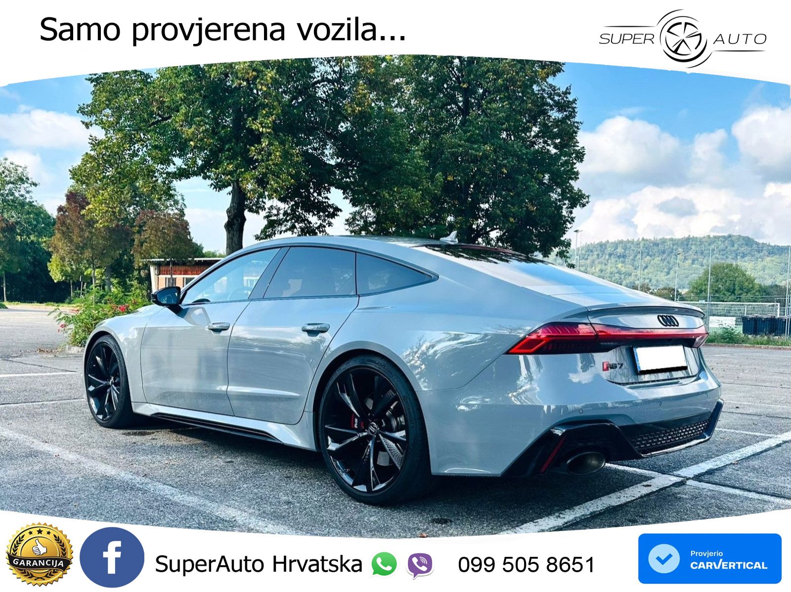 Audi RS7 4.0 TFSI V8 (600 KS) quattro tiptronic