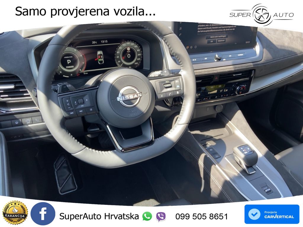 Nissan Qashqai 1.3 DIG-T (158 KS) Xtronic N-Design LED+GR SJED+ACC