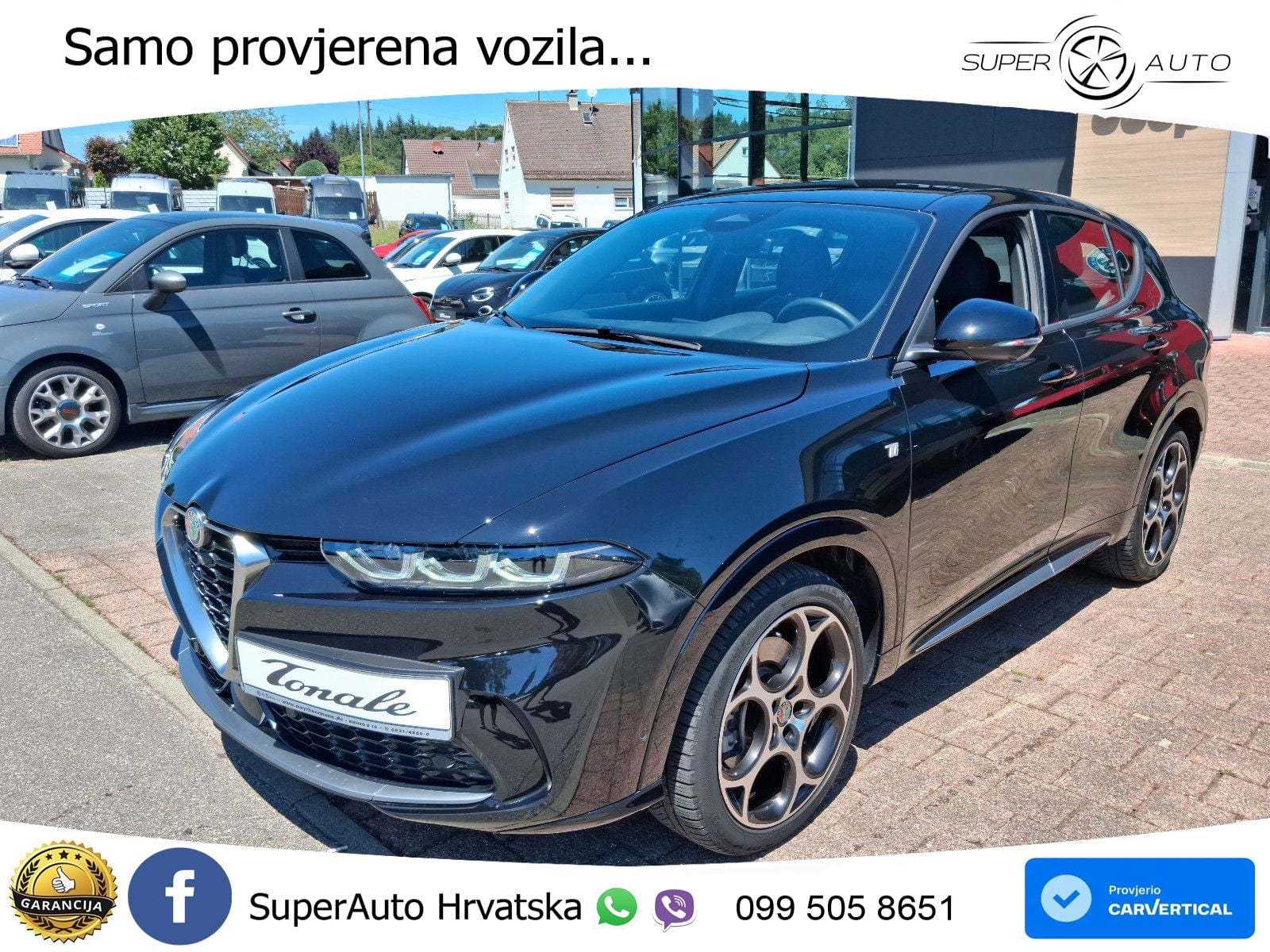 Alfa Romeo Tonale 1.5 VGT (160 KS) 48V-Hybrid TCT LED+GR SJED+ACC