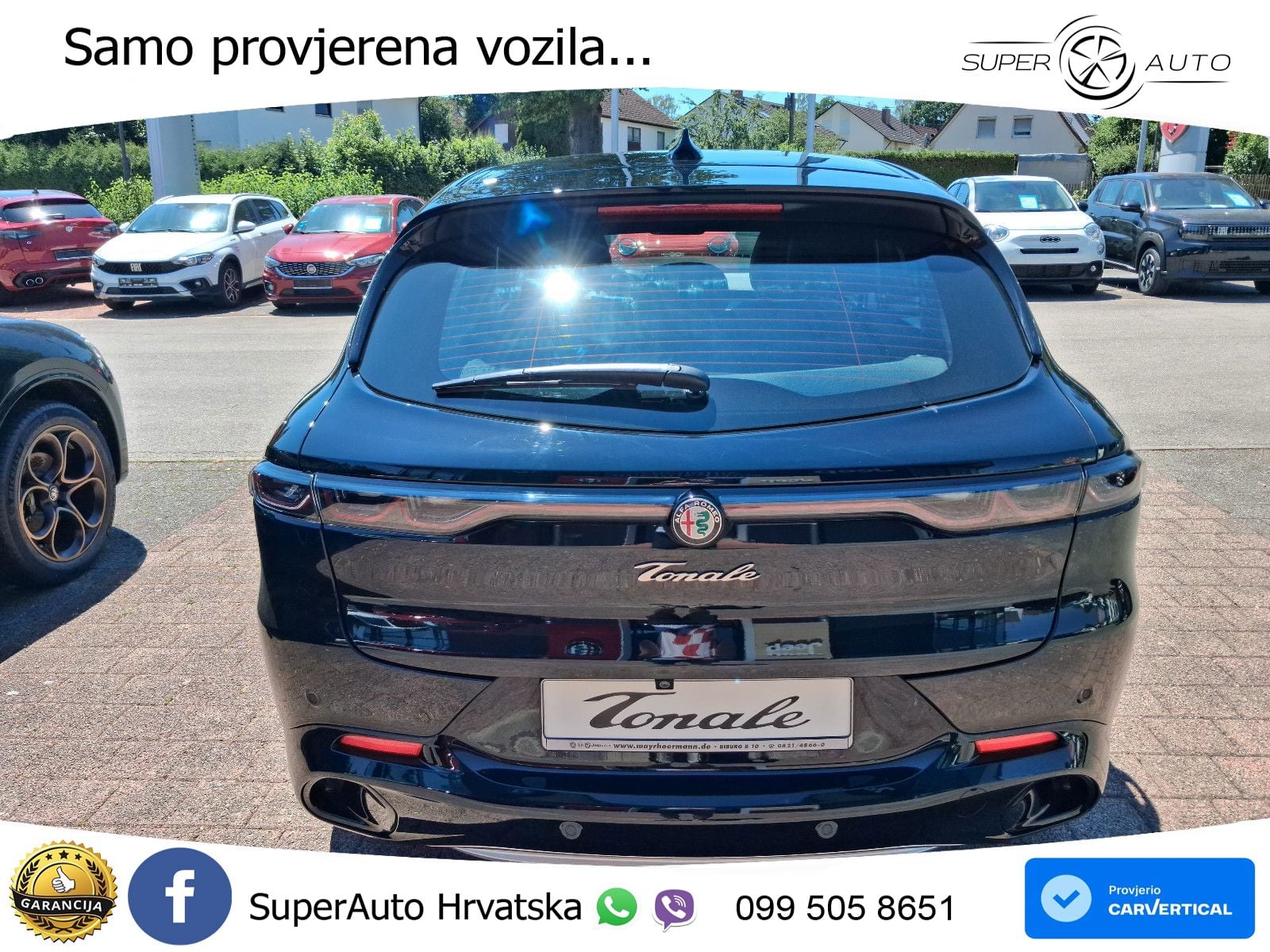 Alfa Romeo Tonale 1.5 VGT (160 KS) 48V-Hybrid TCT LED+GR SJED+ACC