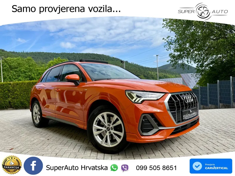 Audi Q3 40 TFSI (190 KS) quattro S tronic S line LED+GR SJED+ACC