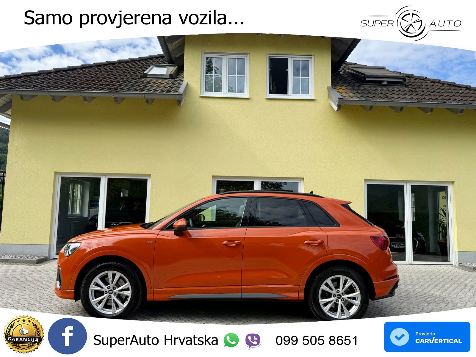 Audi Q3 40 TFSI (190 KS) quattro S tronic S line LED+GR SJED+ACC