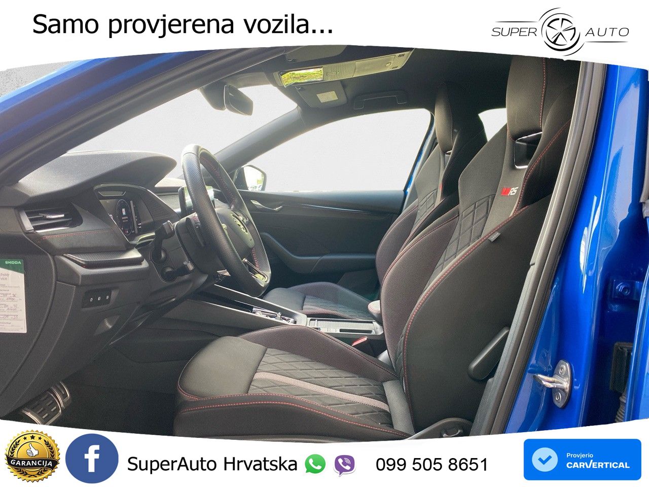Škoda Octavia Combi RS 2.0 TDI (200 KS) DSG LED+GR SJED+ACC