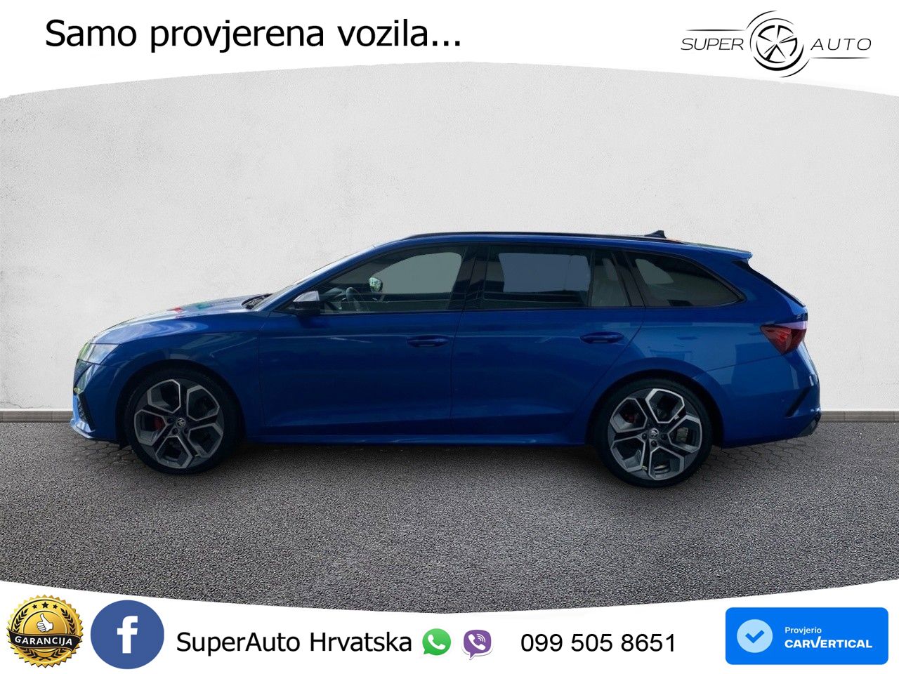 Škoda Octavia Combi RS 2.0 TDI (200 KS) DSG LED+GR SJED+ACC
