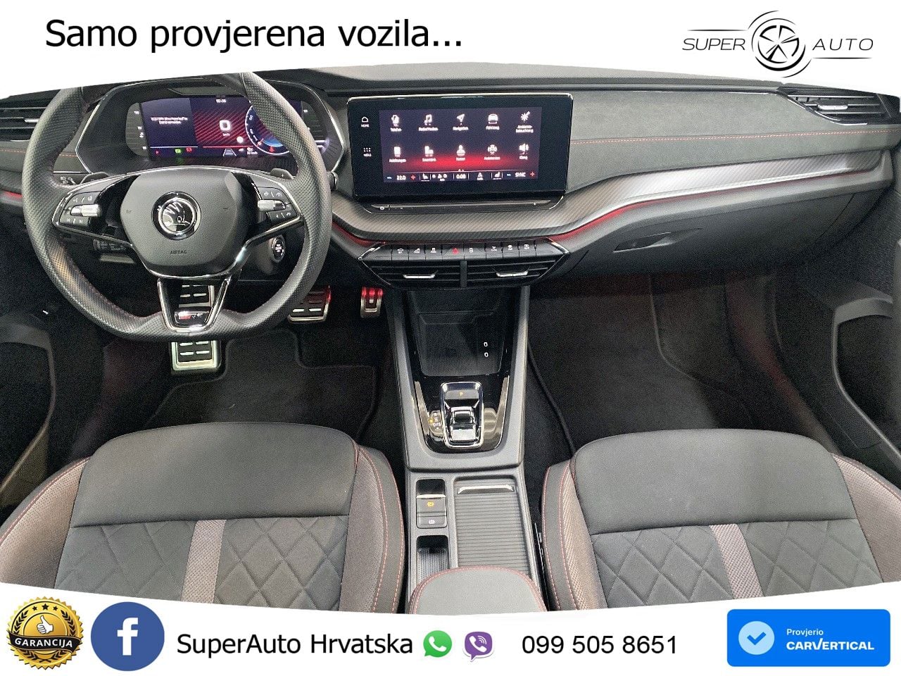 Škoda Octavia Combi RS 2.0 TDI (200 KS) DSG LED+GR SJED+ACC