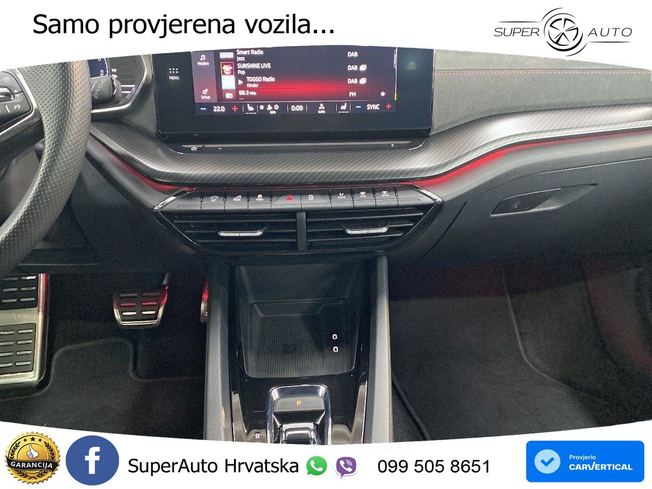 Škoda Octavia Combi RS 2.0 TDI (200 KS) DSG LED+GR SJED+ACC