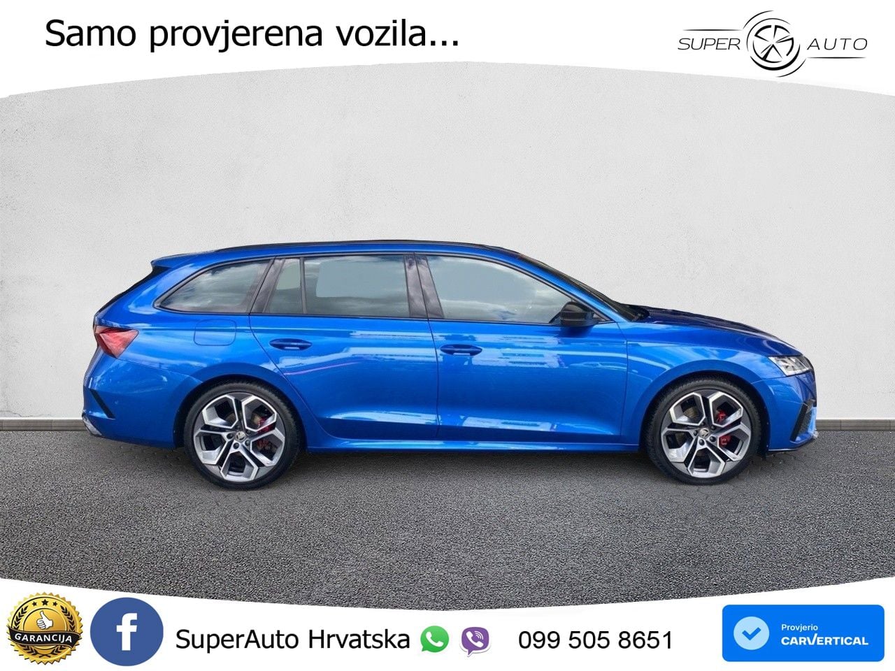 Škoda Octavia Combi RS 2.0 TDI (200 KS) DSG LED+GR SJED+ACC