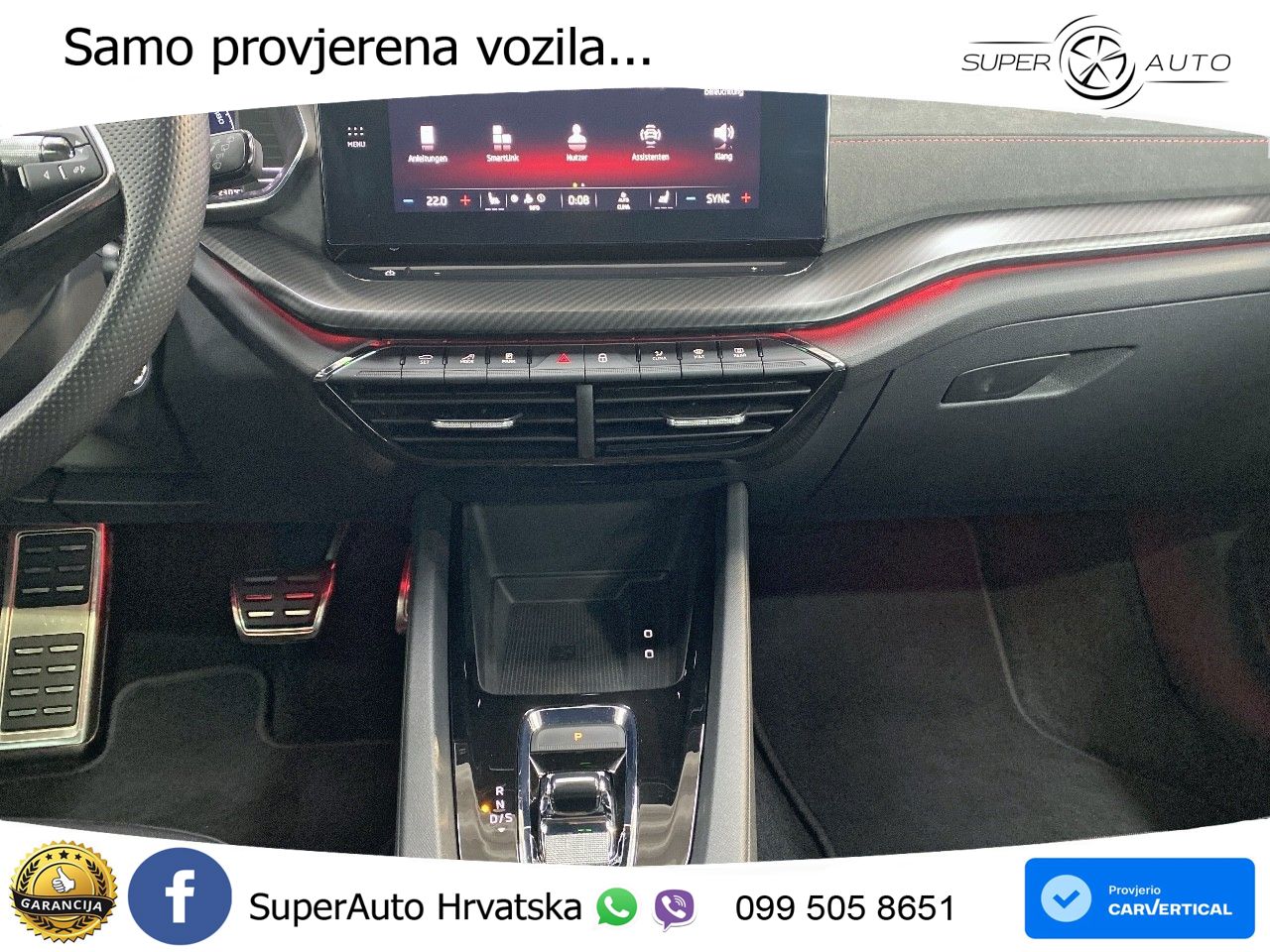 Škoda Octavia Combi RS 2.0 TDI (200 KS) DSG LED+GR SJED+ACC