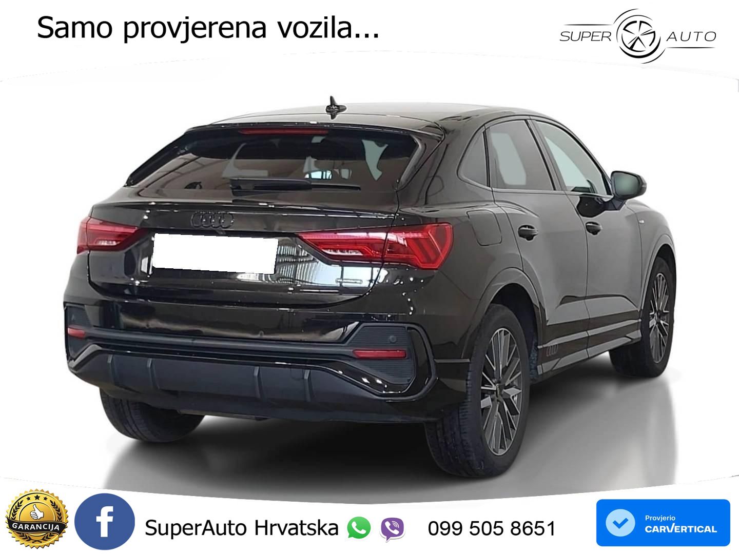 Audi Q3 Sportback 40 TDI (200 KS) quattro S tronic S line