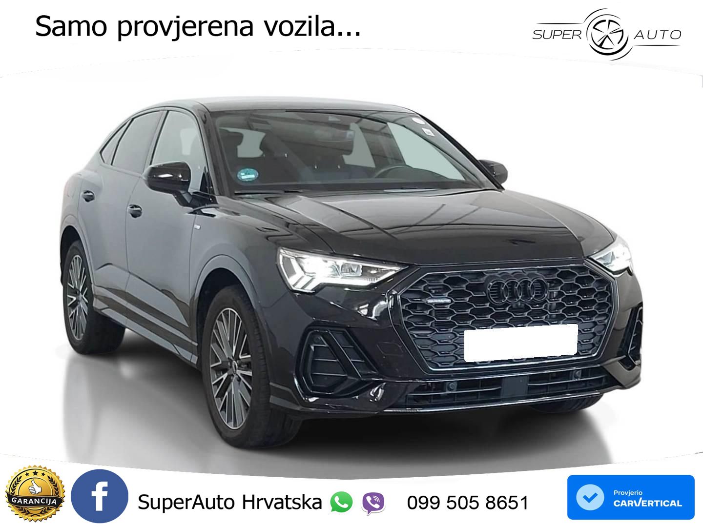 Audi Q3 Sportback 40 TDI (200 KS) quattro S tronic S line