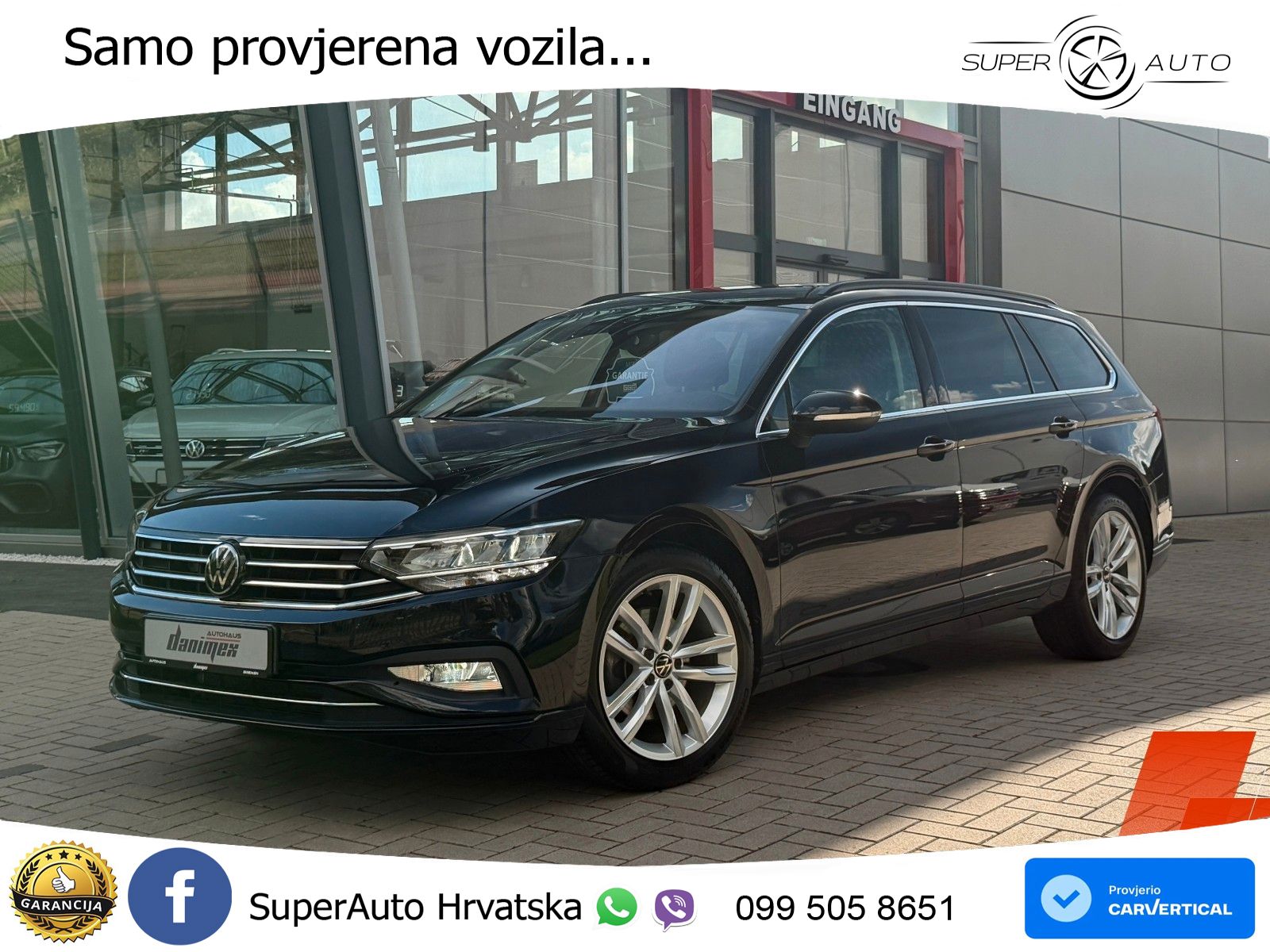 Volkswagen Passat Variant 2.0 TDI (200 KS) DSG Business LED+GR SJED+ACC