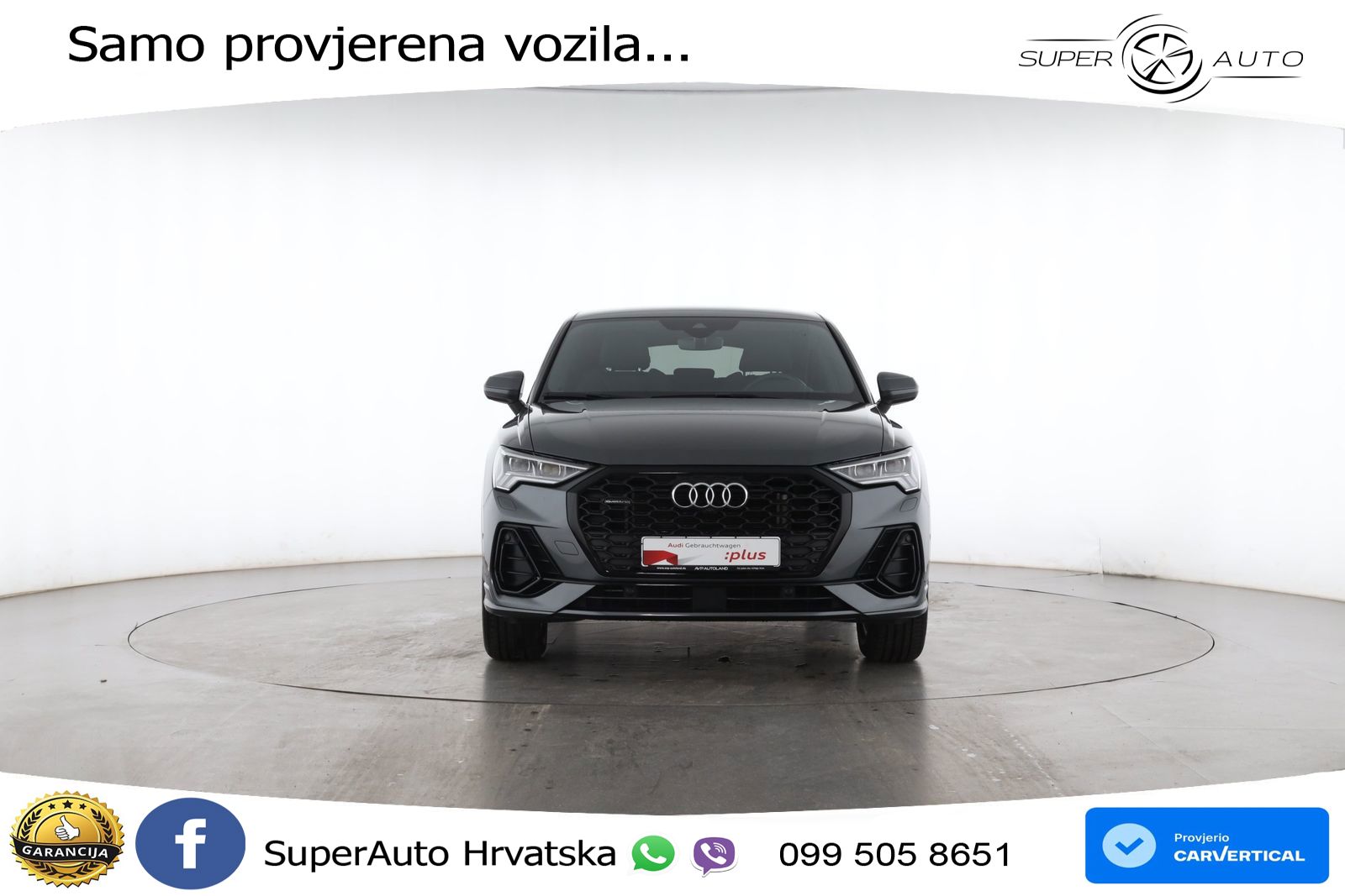 Audi Q3 Sportback 35 TDI (150 KS) quattro S tronic S line LED+GR SJED+ACC