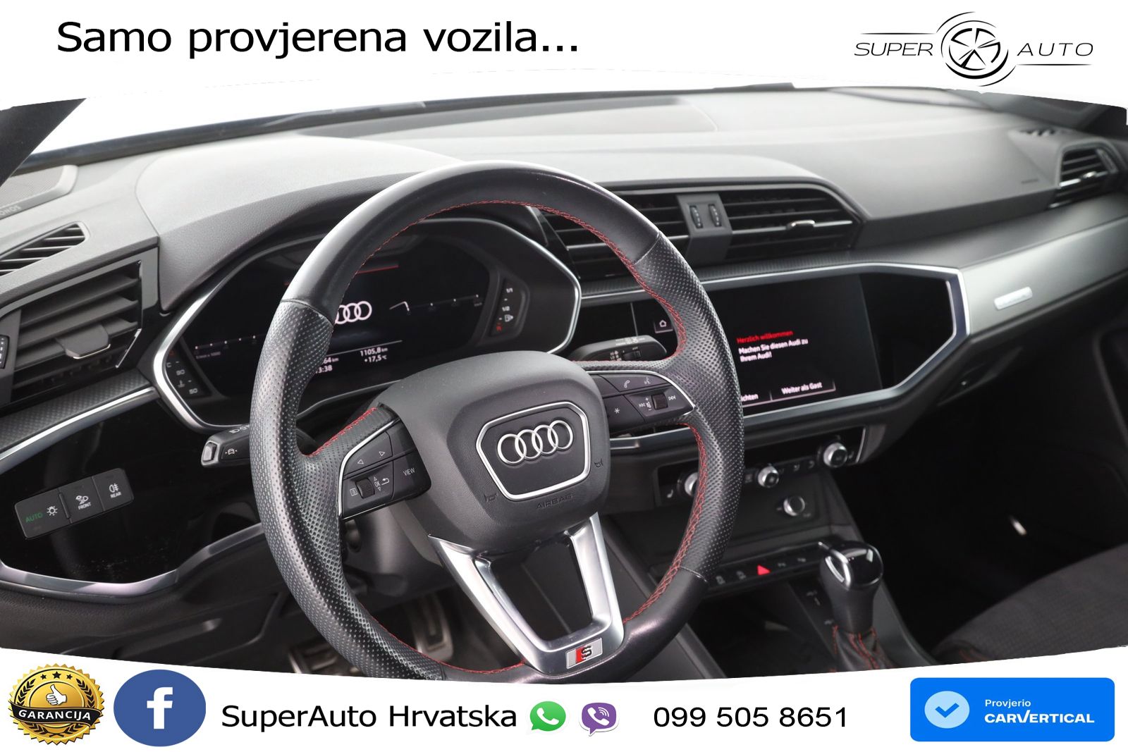 Audi Q3 Sportback 35 TDI (150 KS) quattro S tronic S line LED+GR SJED+ACC