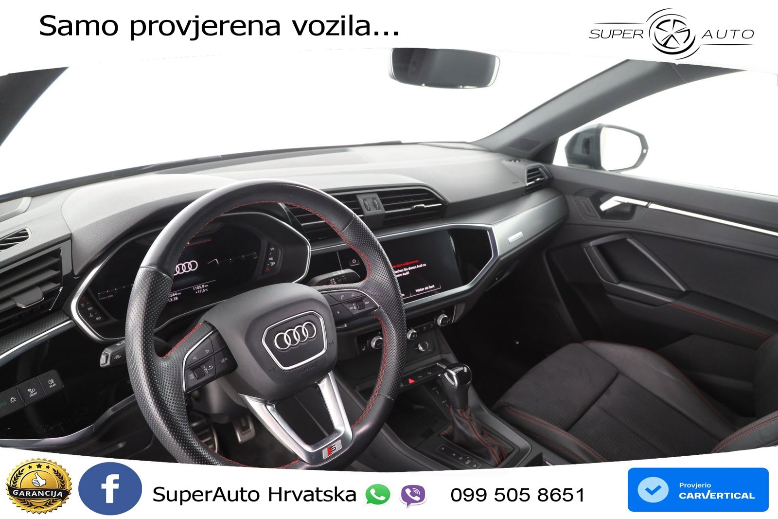 Audi Q3 Sportback 35 TDI (150 KS) quattro S tronic S line LED+GR SJED+ACC