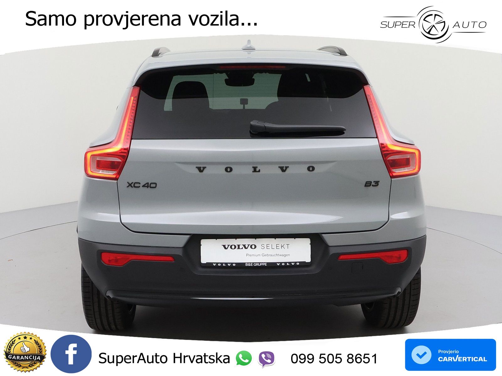 Volvo XC40 2.0 B3 163 KS Automatic LED+GR SJED+ACC