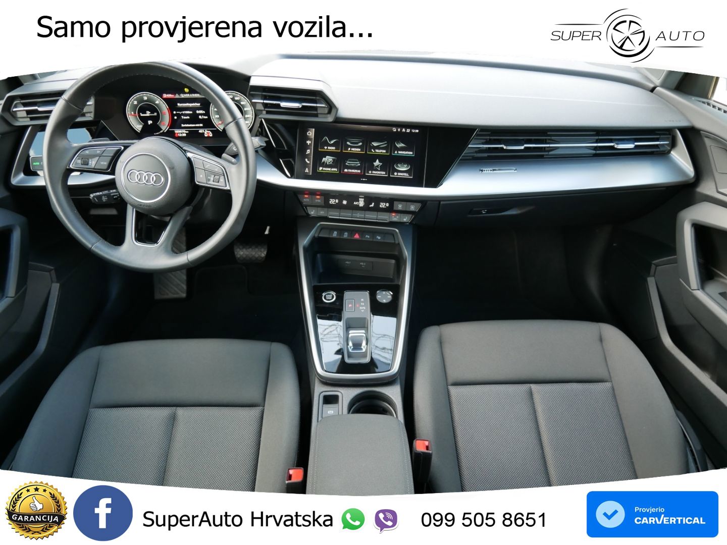 Audi A3 35 TDI (150 KS) S tronic LED+GR SJED+ACC