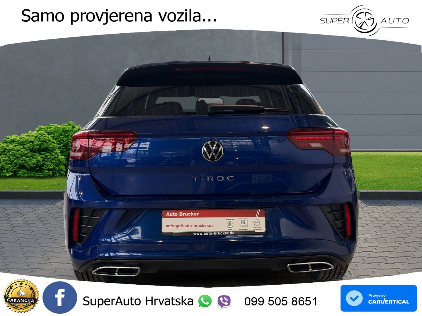 Volkswagen T-Roc 1.5 TSI (150 KS) DSG LED+GR SJED+ACC