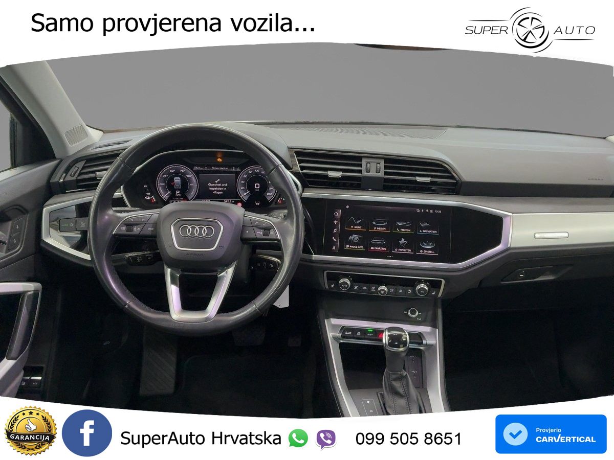 Audi Q3 45 TFSIe (245 KS) S tronic LED+GR SJED+ACC