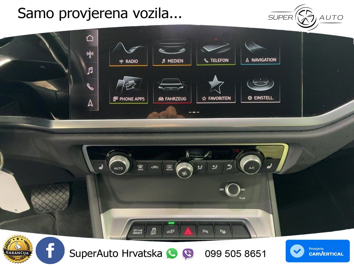 Audi Q3 45 TFSIe (245 KS) S tronic LED+GR SJED+ACC