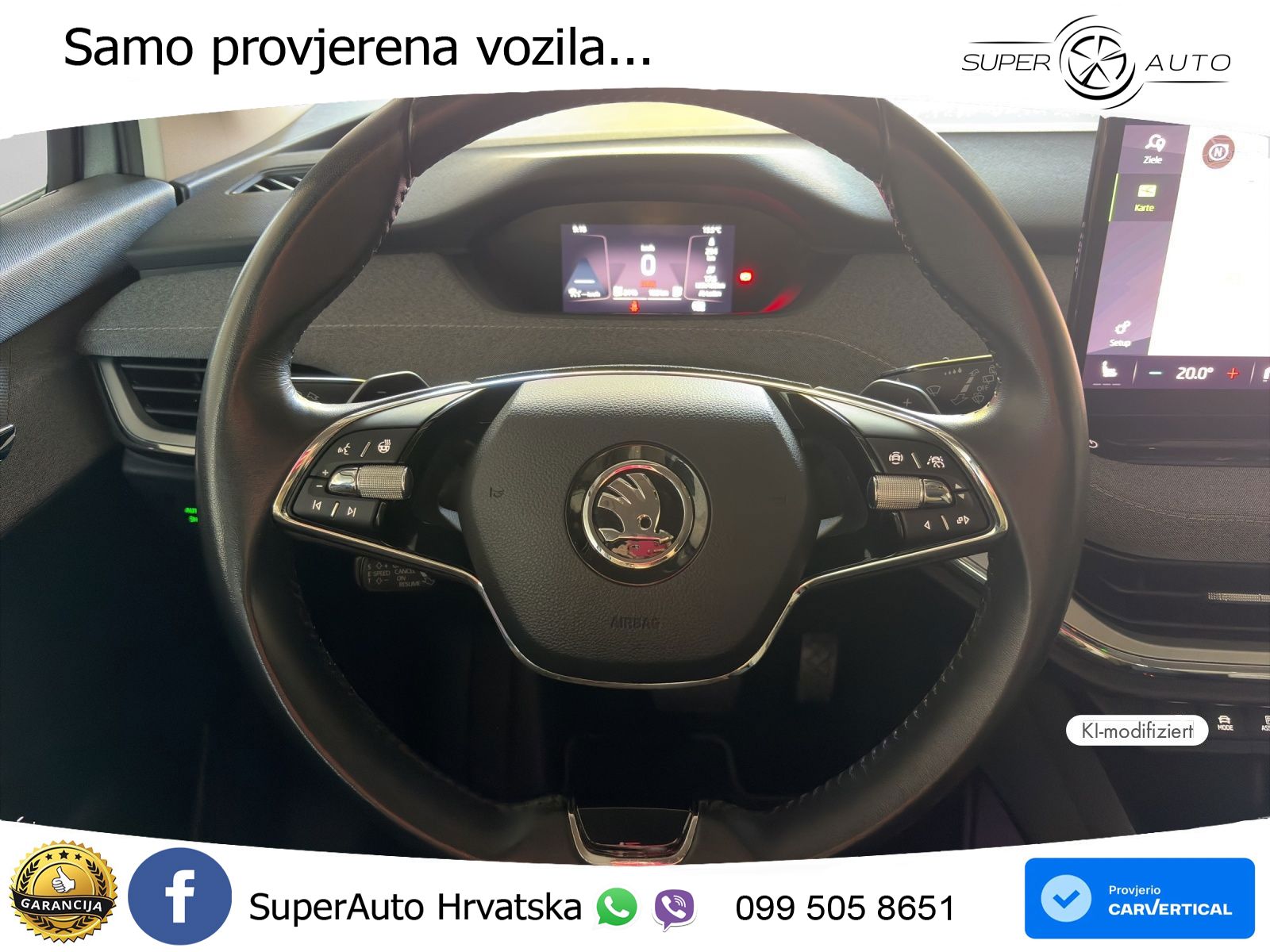 Škoda Enyaq iV 80x 82 kWh (265 KS) AWD LED+GR SJED+ACC