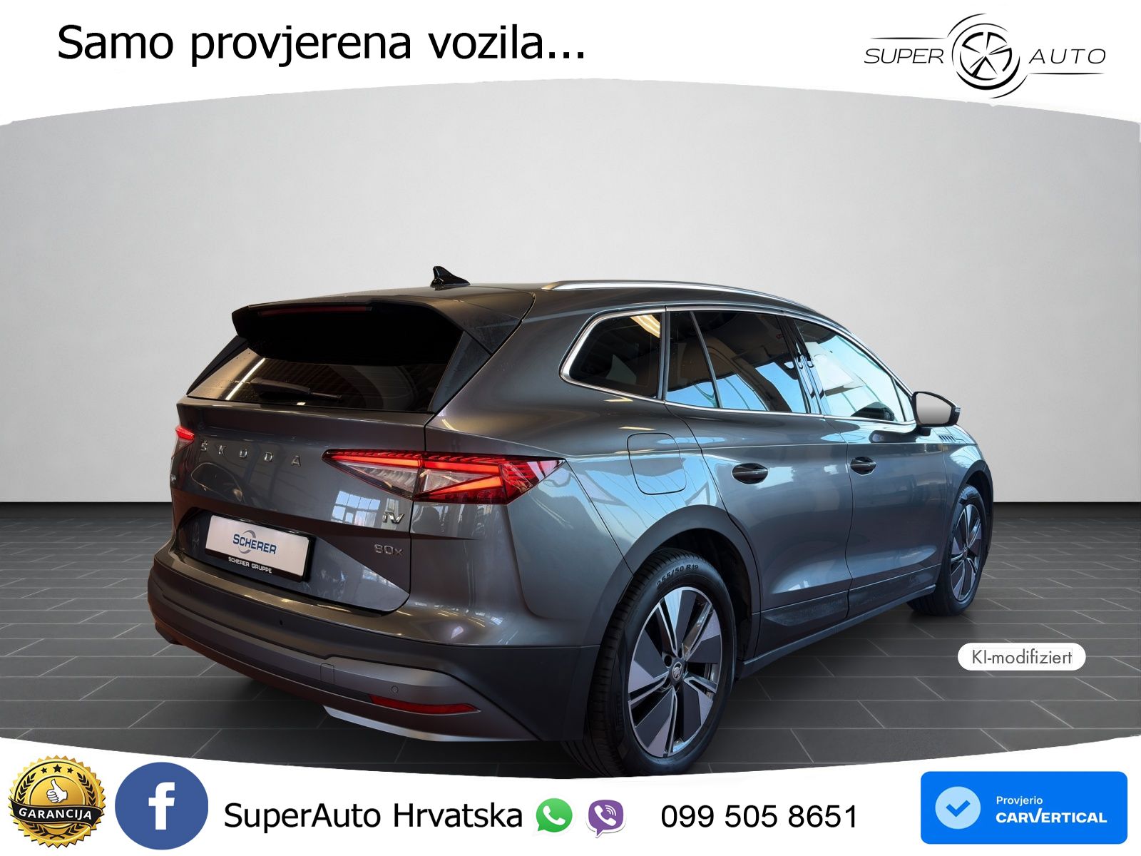 Škoda Enyaq iV 80x 82 kWh (265 KS) AWD LED+GR SJED+ACC