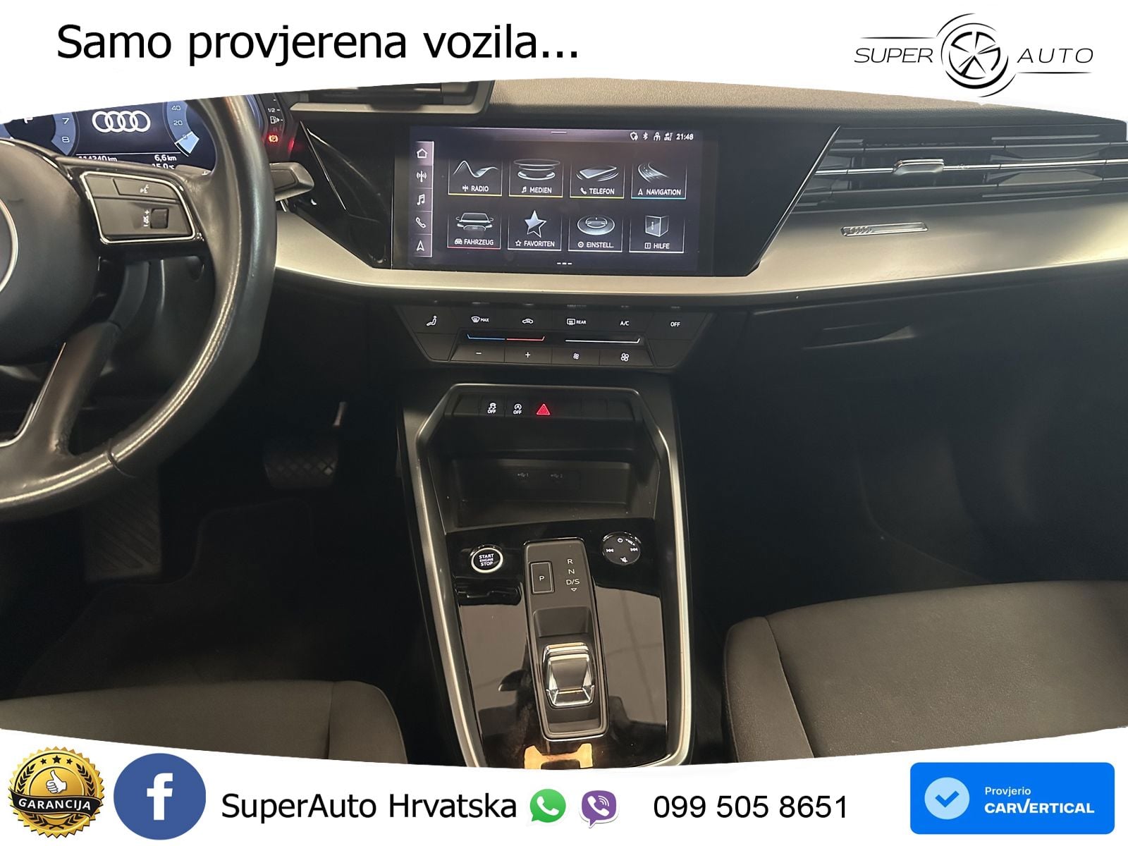 Audi A3 Limuzina 35 TFSI (150 KS) S tronic LED+ACC