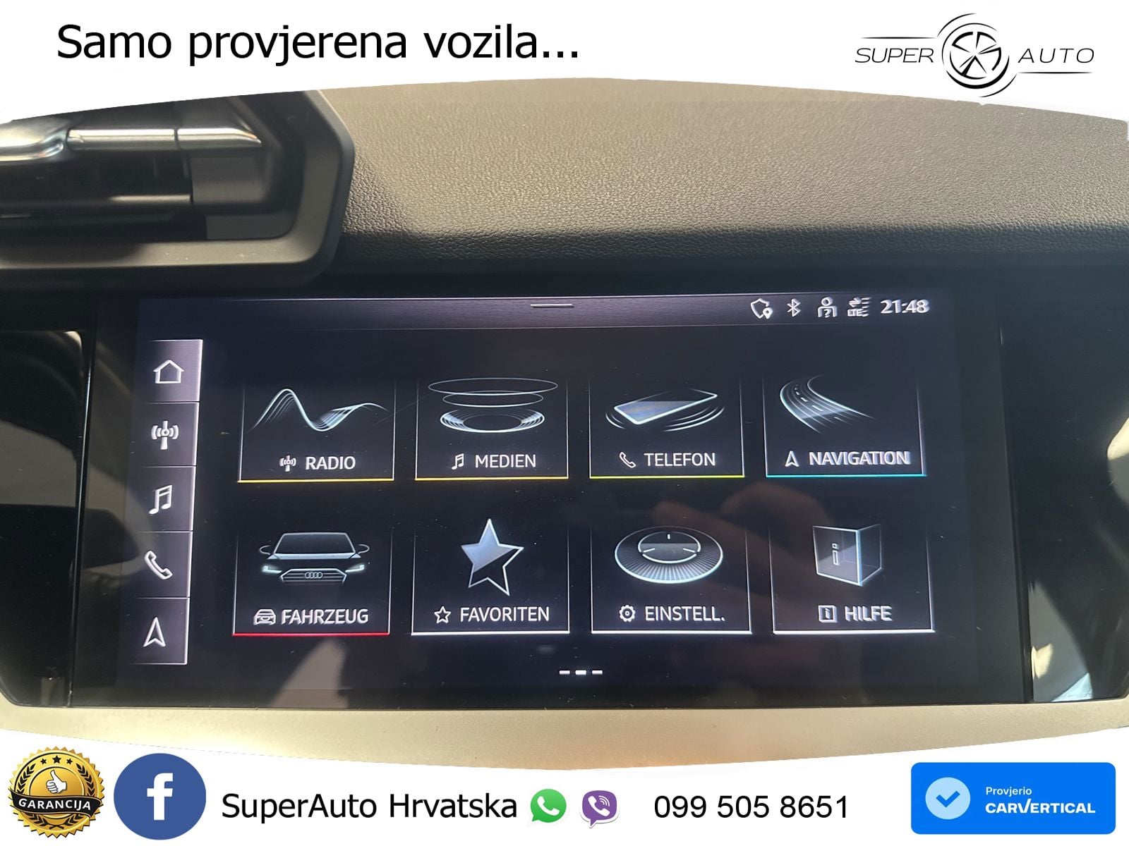 Audi A3 Limuzina 35 TFSI (150 KS) S tronic LED+ACC