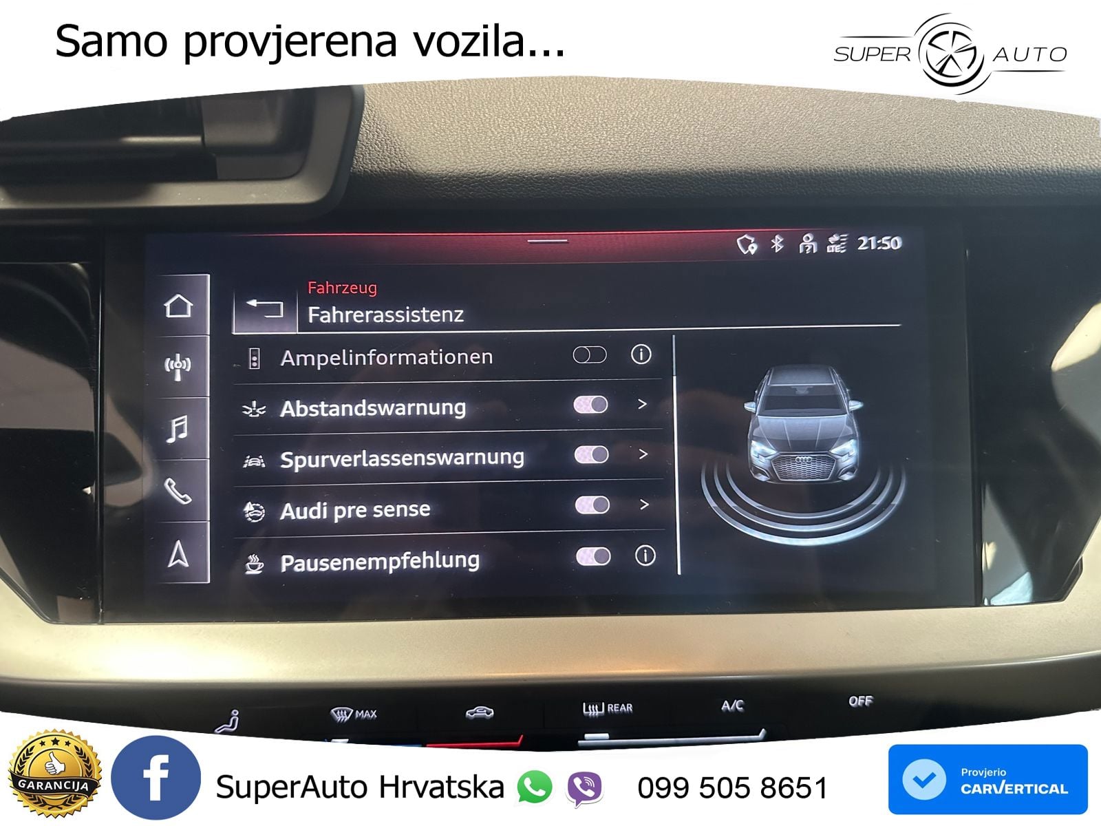 Audi A3 Limuzina 35 TFSI (150 KS) S tronic LED+ACC