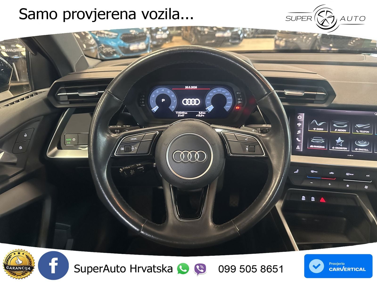 Audi A3 Limuzina 35 TFSI (150 KS) S tronic LED+ACC