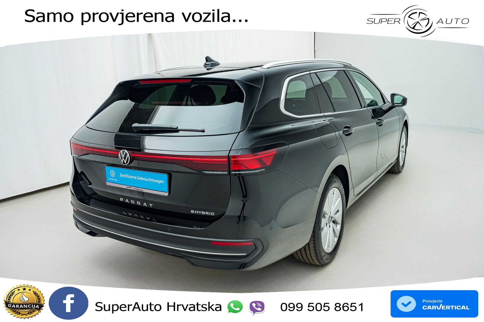 Volkswagen Passat Variant 1.5 TSI (204 KS) eHybrid DSG Business LED+GR SJED+ACC