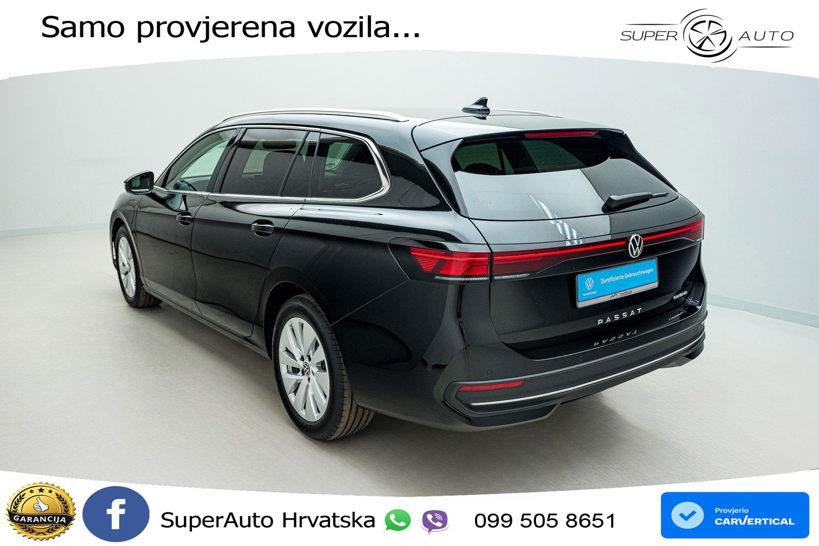 Volkswagen Passat Variant 1.5 TSI (204 KS) eHybrid DSG Business LED+GR SJED+ACC